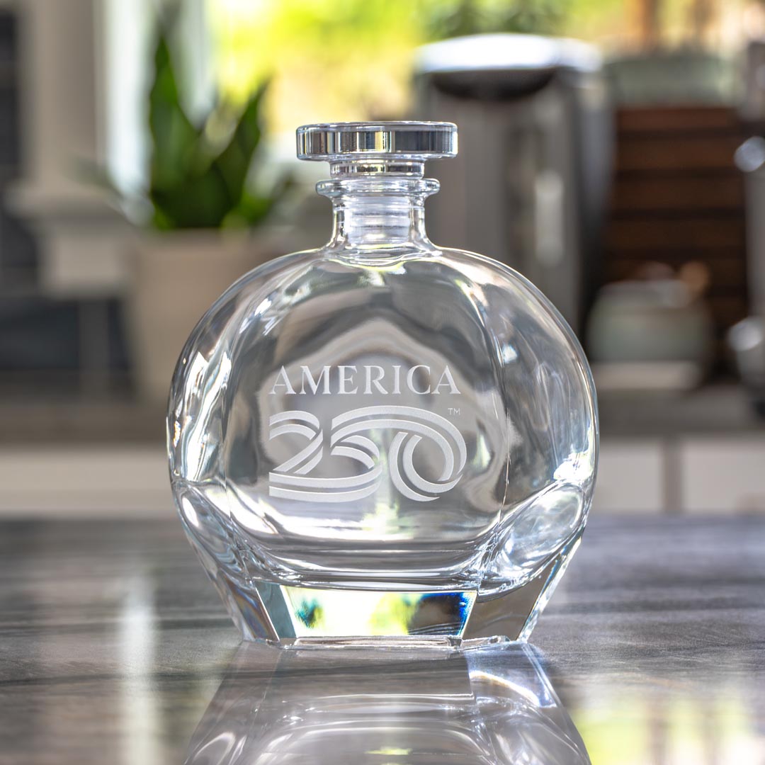 America 250 23oz Whiskey Decanter by Rolf Glass