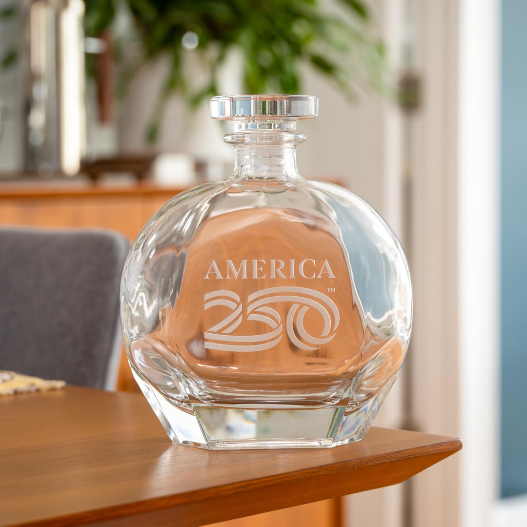 America 250 23oz Whiskey Decanter by Rolf Glass