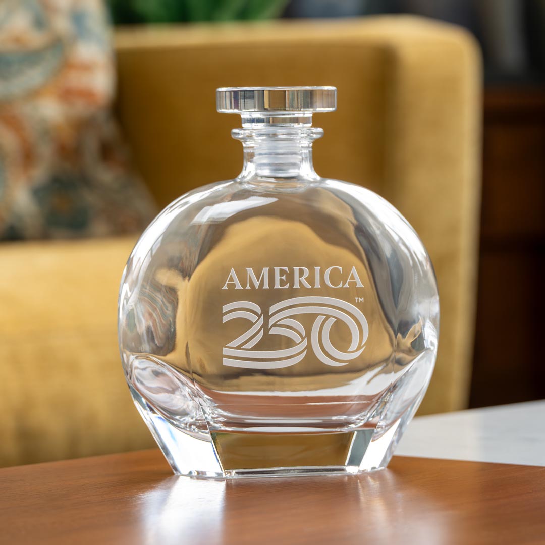 America 250 23oz Whiskey Decanter by Rolf Glass