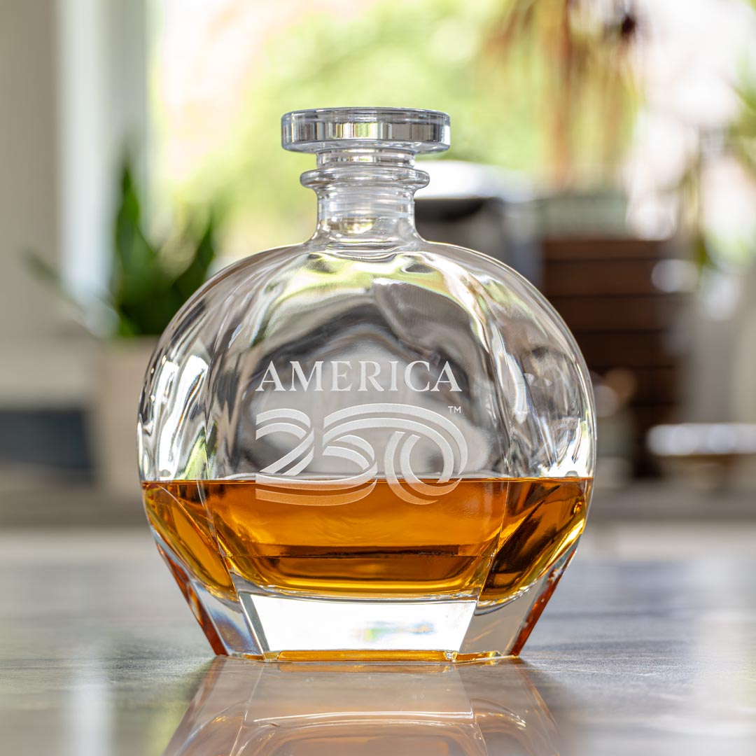 America 250 23oz Whiskey Decanter by Rolf Glass