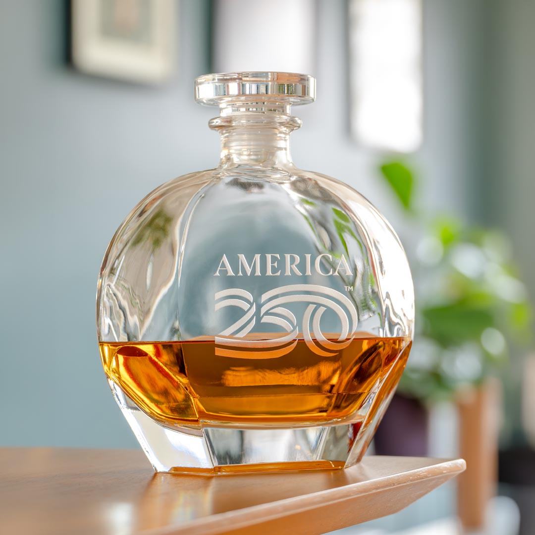 America 250 23oz Whiskey Decanter by Rolf Glass
