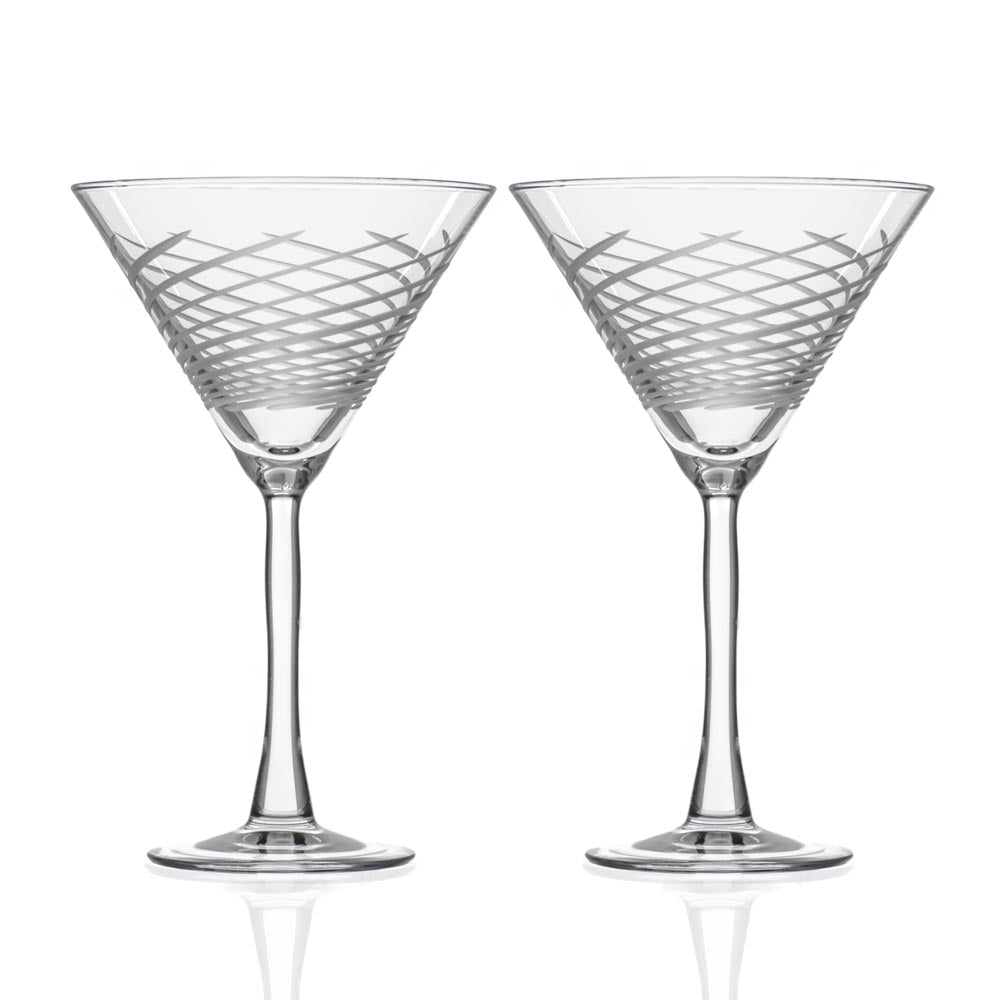 Rolf Glass Cyclone 10oz Martini Cocktail Glass