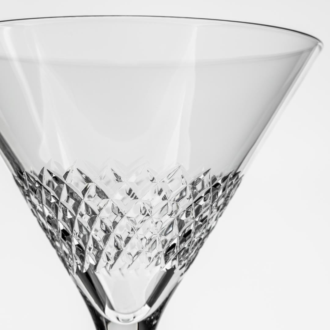 Diamond 10oz Martini Cocktail Glass by Rolf Glass