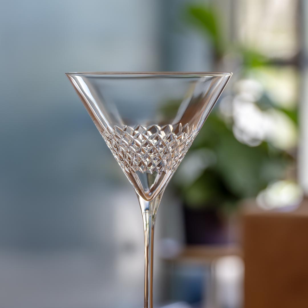 Diamond 10oz Martini Cocktail Glass by Rolf Glass