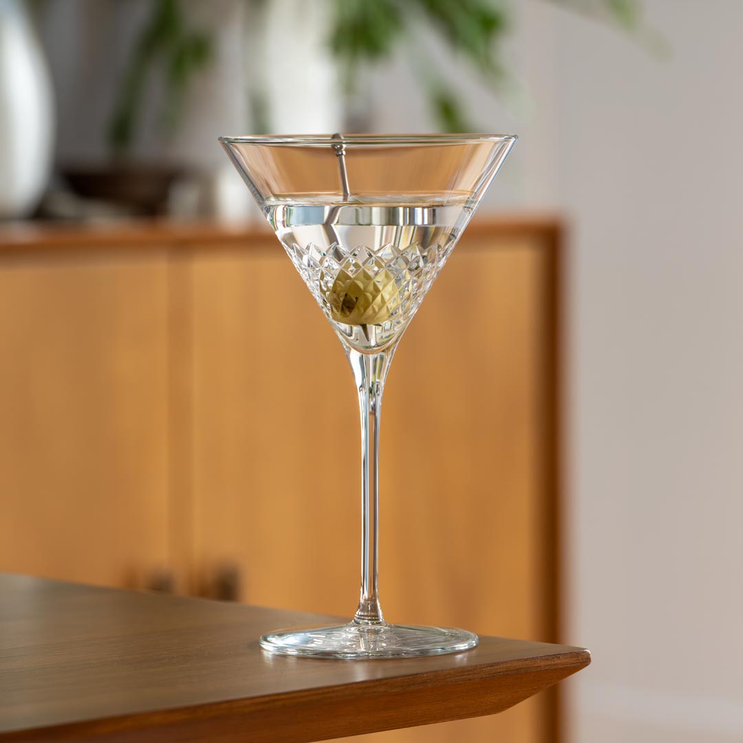 Diamond 10oz Martini Cocktail Glass by Rolf Glass