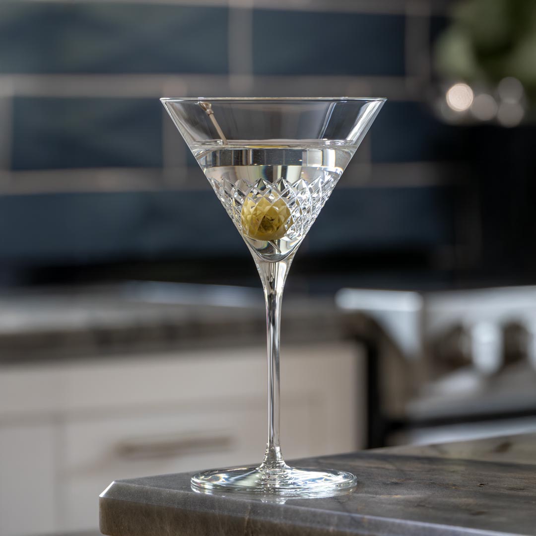 Diamond 10oz Martini Cocktail Glass by Rolf Glass