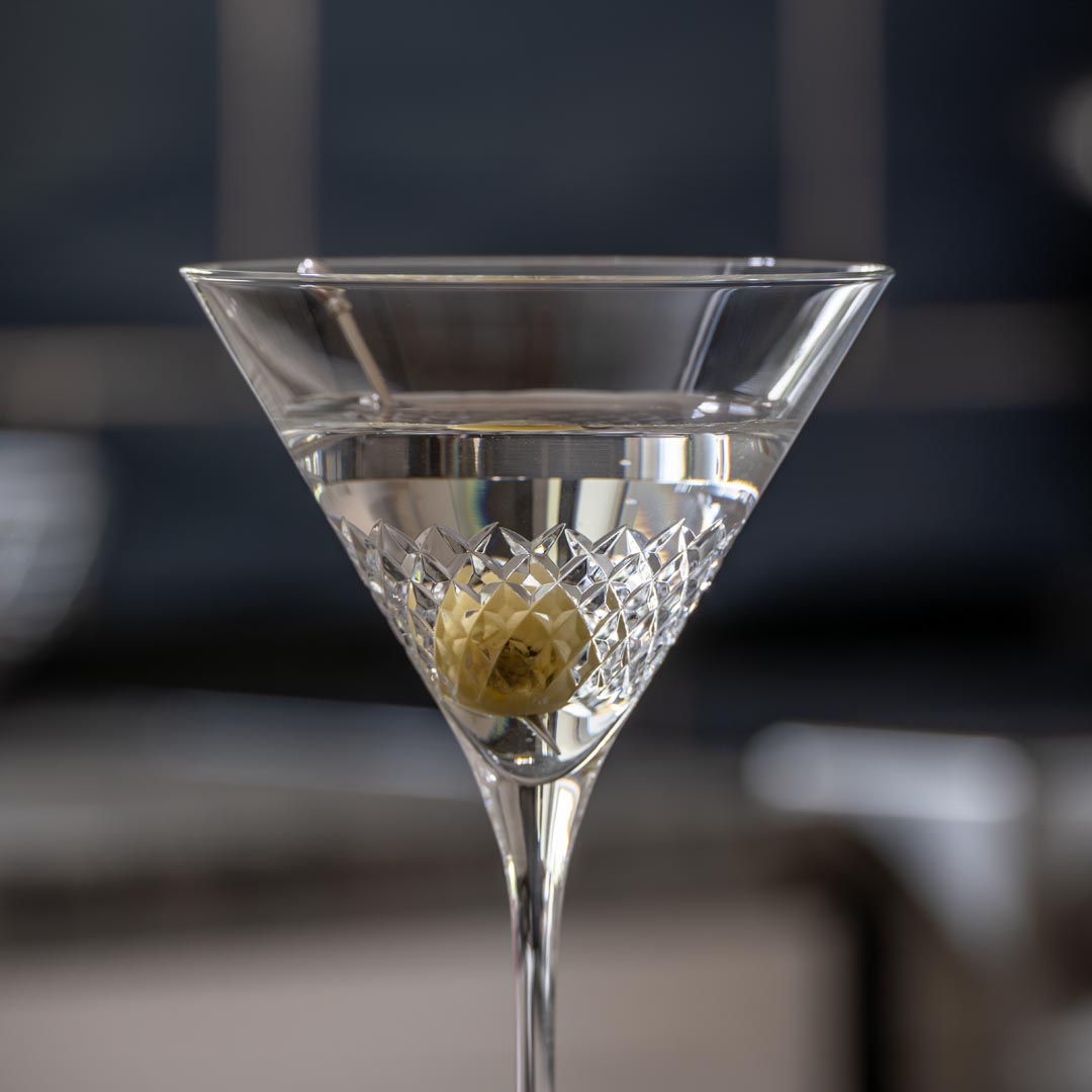 Diamond 10oz Martini Cocktail Glass by Rolf Glass