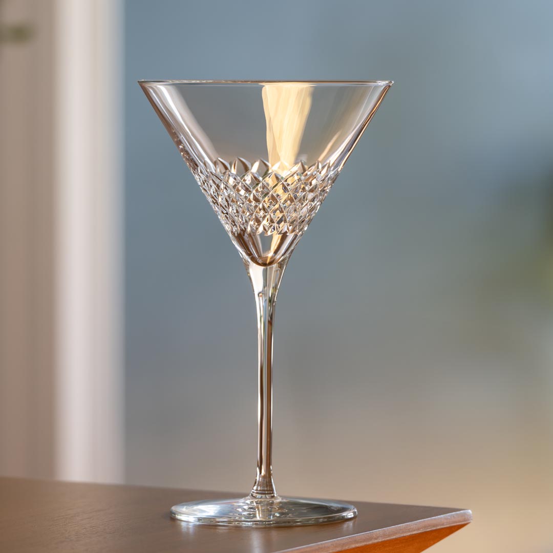Diamond 10oz Martini Cocktail Glass by Rolf Glass