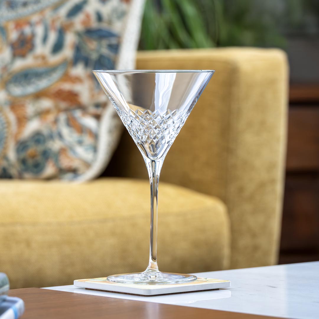 Diamond 10oz Martini Cocktail Glass by Rolf Glass