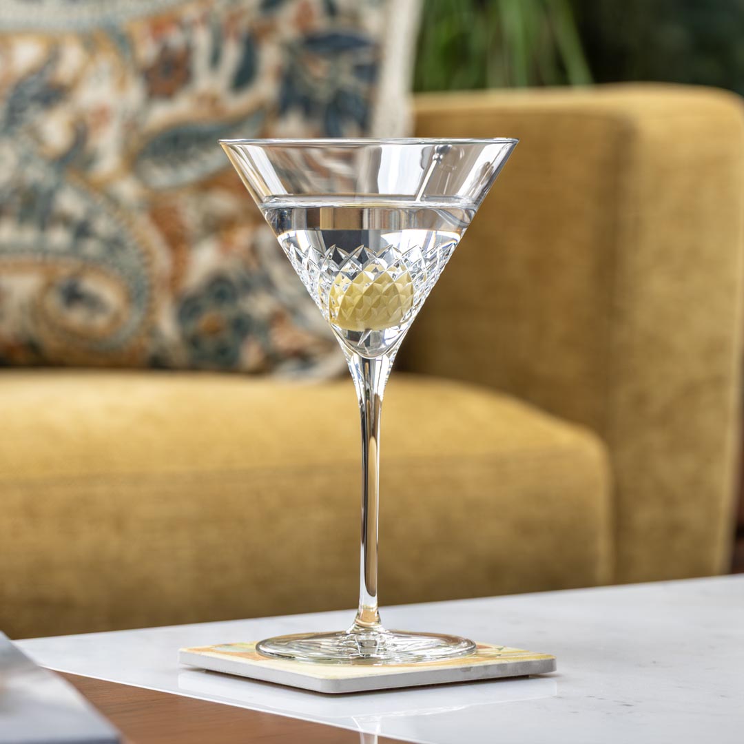 Diamond 10oz Martini Cocktail Glass by Rolf Glass