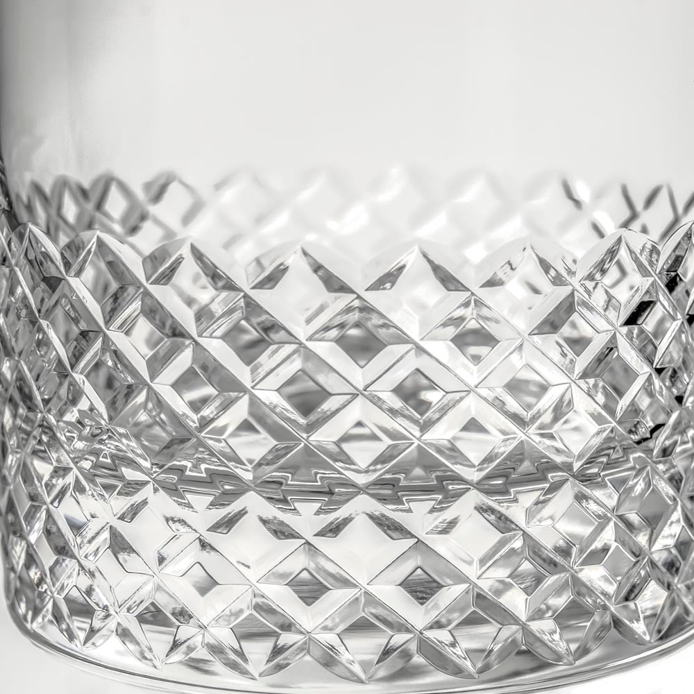 Glass with diamond pattern Clearance