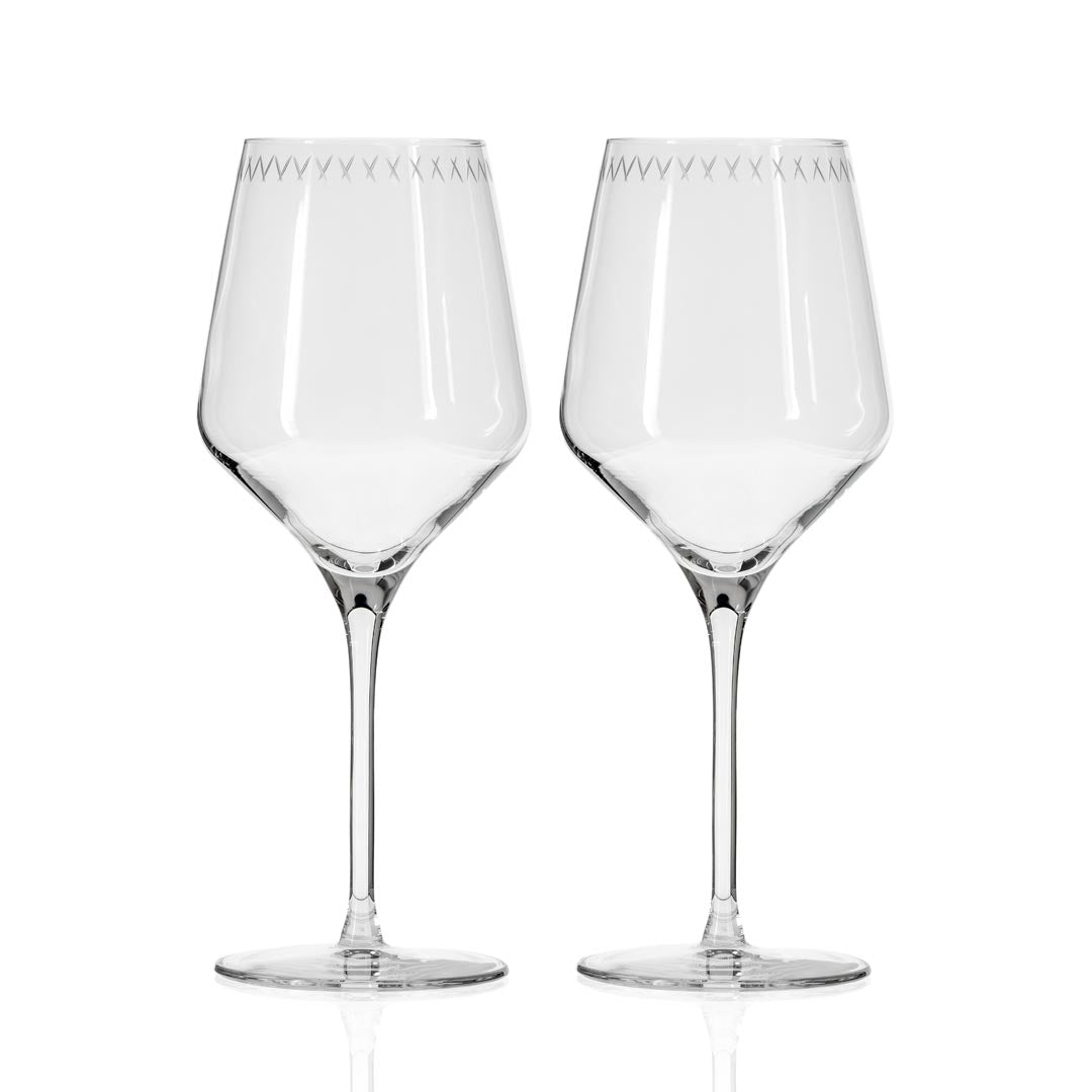 Rolf Glass License to Lick 16oz All Purpose Wine Glass set of 2