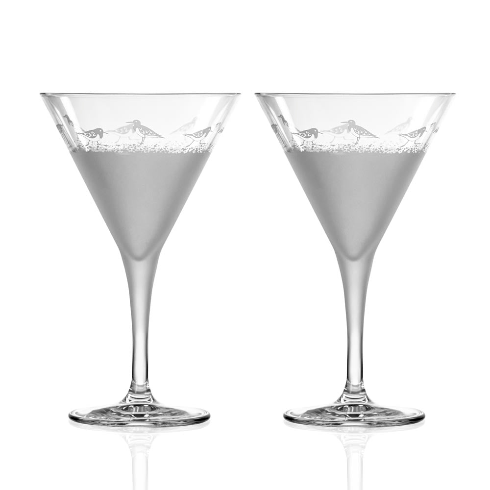 Rolf Glass Sandpiper 7.5oz Martini Cocktail Glass
