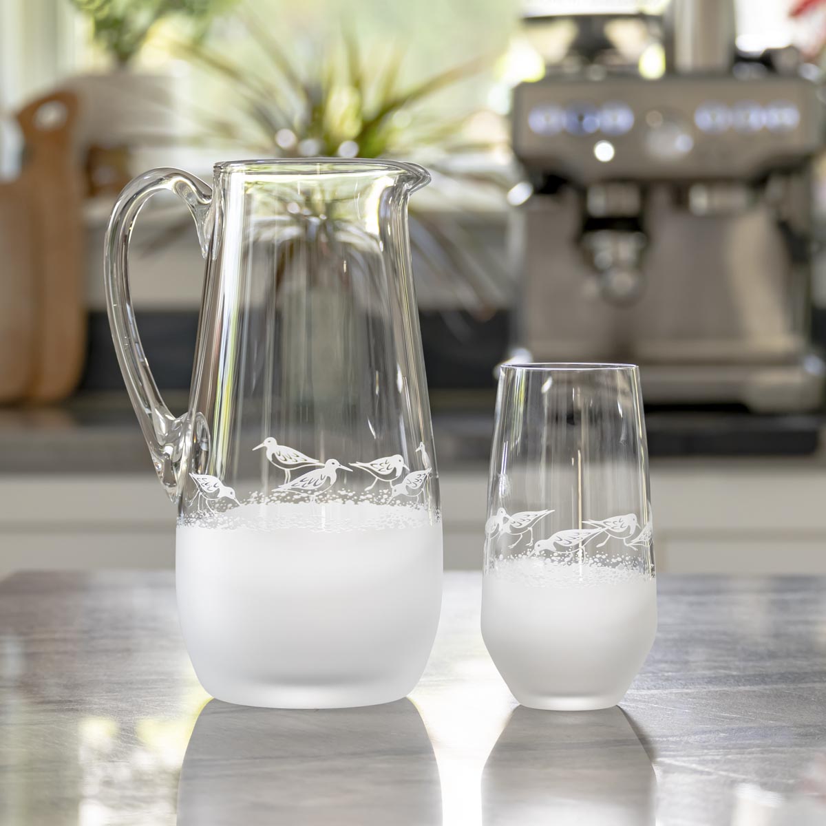 Rolf Glass Sand Piper 50.7oz PitcherRolf Glass Sand Piper 50.7oz PitcherRolf Glass Sandpiper 50.7 Pitcher