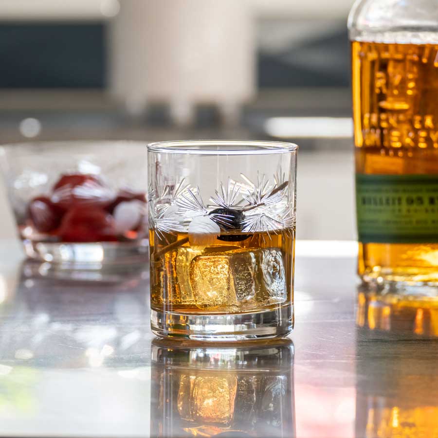 Rolf Glass Icy Pine Glassware Collection