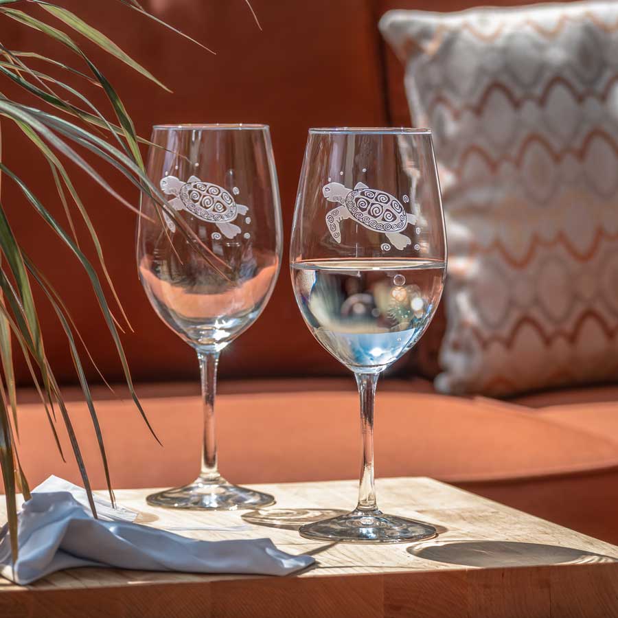 Rolf Glass Sea Turtle Glassware Collection