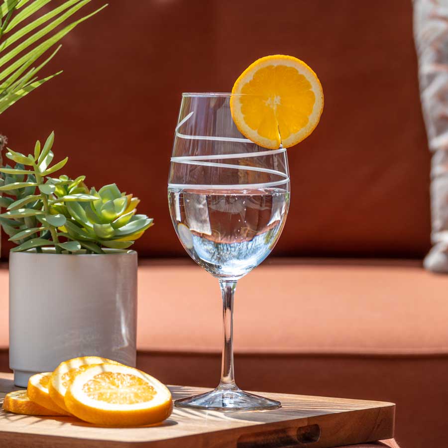 Rolf Glass Twist Contemporary Glassware Collection