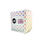 1776 America250 Gift Box with star pattern and Rolf Glass branding on a white background