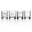 Rolf Glass Mixed Votive Set of 4