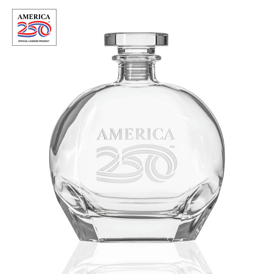 America 250 23oz Whiskey Decanter by Rolf Glass with OLP