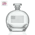 America 250th Anniversary Betsy Ross Flag Whiskey Decanter by Rolf Glass with OLP