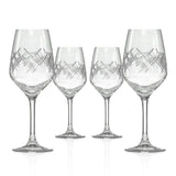 Rolf Glass Argyle 10.75oz White Wine Glass set of 4