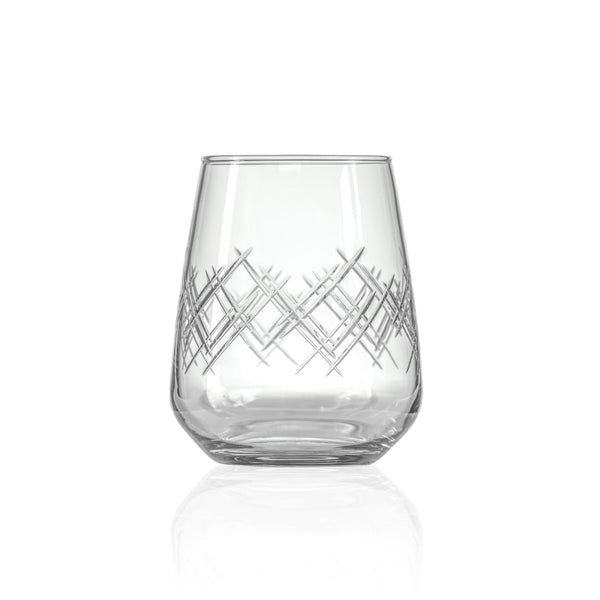 Rolf Glass Argyle 15.75oz Stemless Wine Tumbler Glass