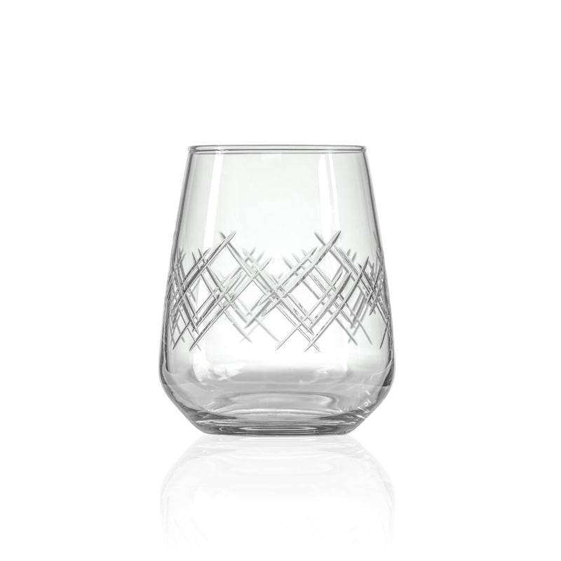 Rolf Glass Argyle 15.75oz Stemless Wine Tumbler Glass