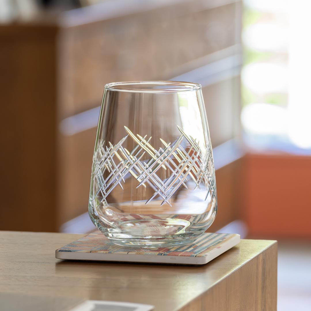 Argyle 15.75oz Stemless Wine Glass | Set of 2 - Thumbnail 3