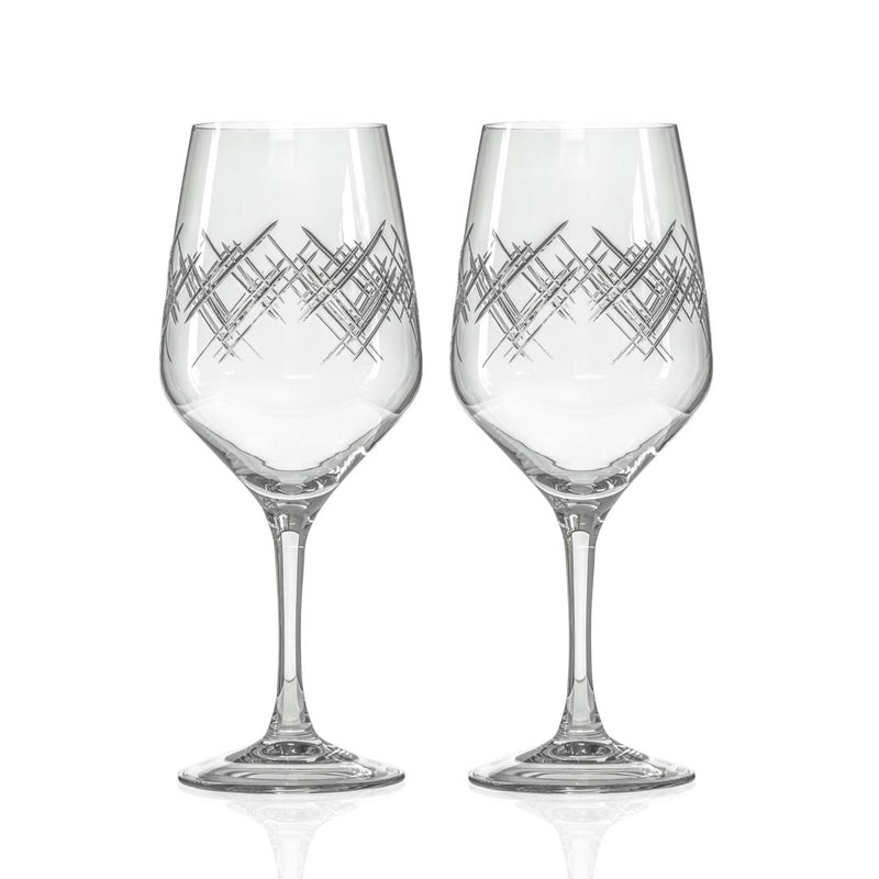 Rolf Glass Argyle 19.5oz All Purpose Wine Glass Set of 2