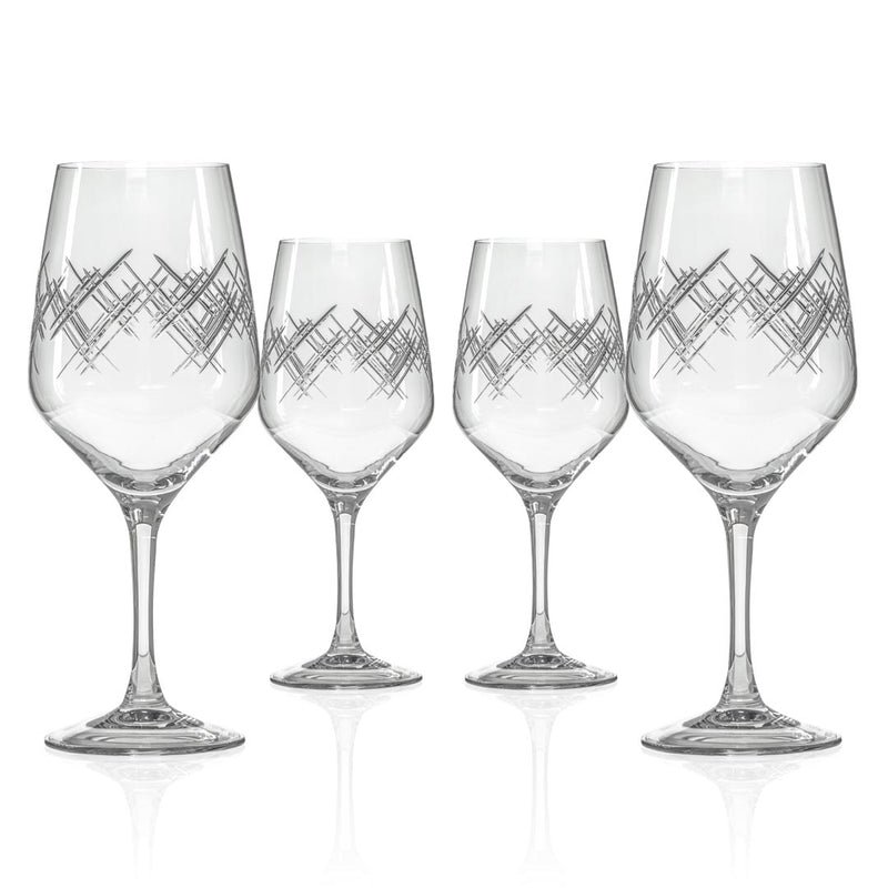 Rolf Glass Argyle 19.5oz All Purpose Wine Glass set of 4