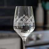 Rolf Glass Argyle 19.5oz All Purpose Wine Glass close up in the kitchen