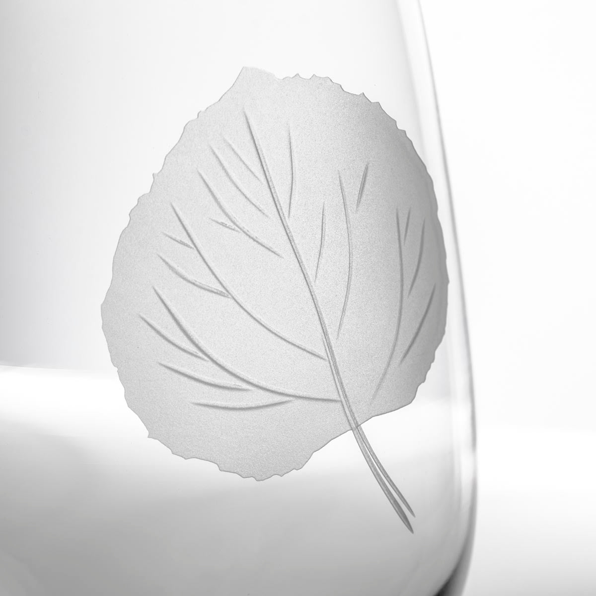 Rolf Glass Aspen Leaf 18oz All Purpose Wine Glass