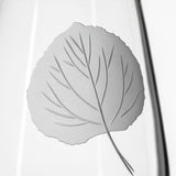 Rolf Glass Aspen Leaf 18oz Stemless Wine Tumbler glass aspen leaf engraving