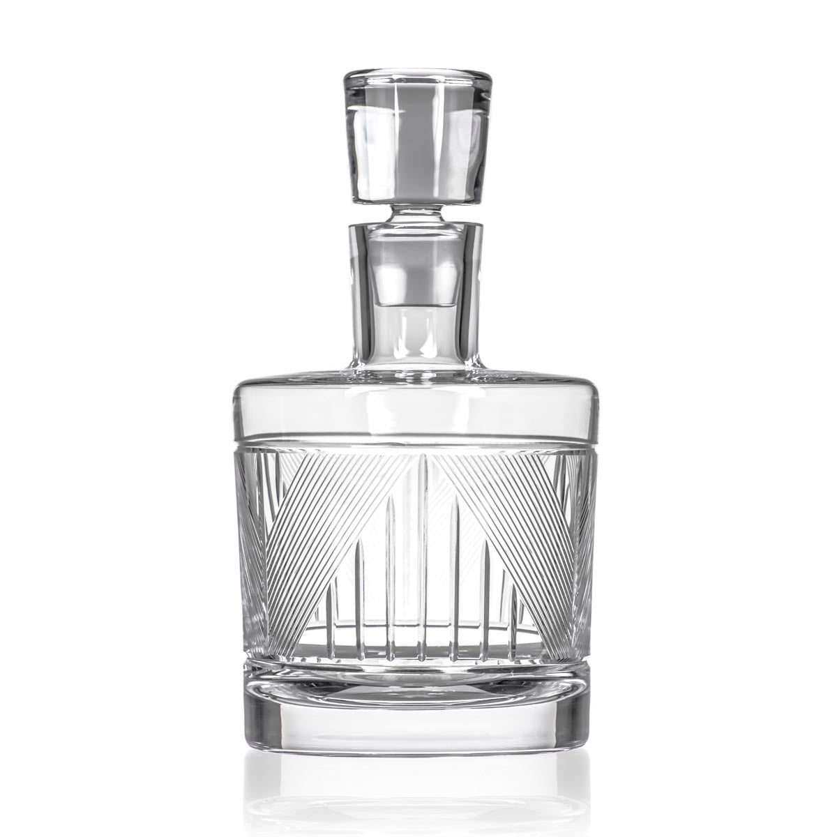 Rolf Glass Bleecker Street Whiskey Decanter - Thumbnail 2