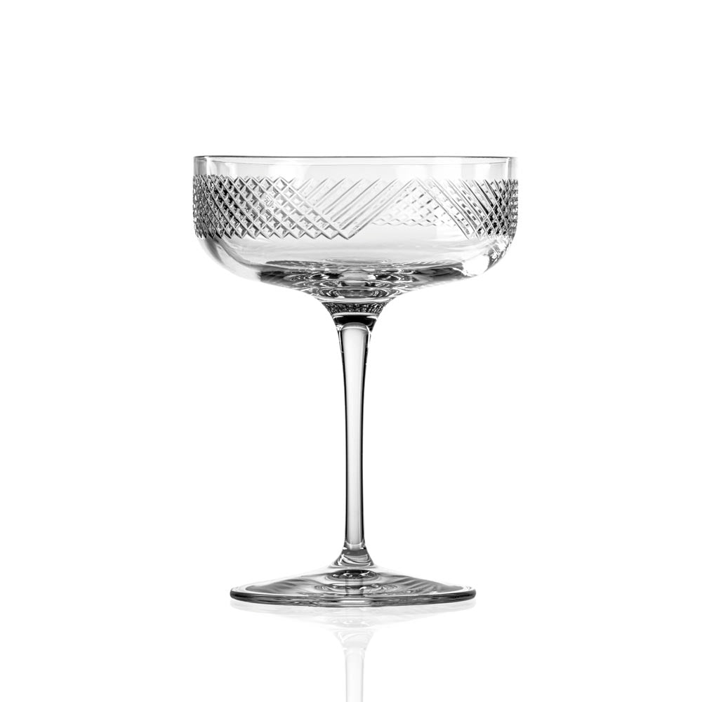Rolf Glass Bourbon Street 10.25oz Champagne Coupe Glass