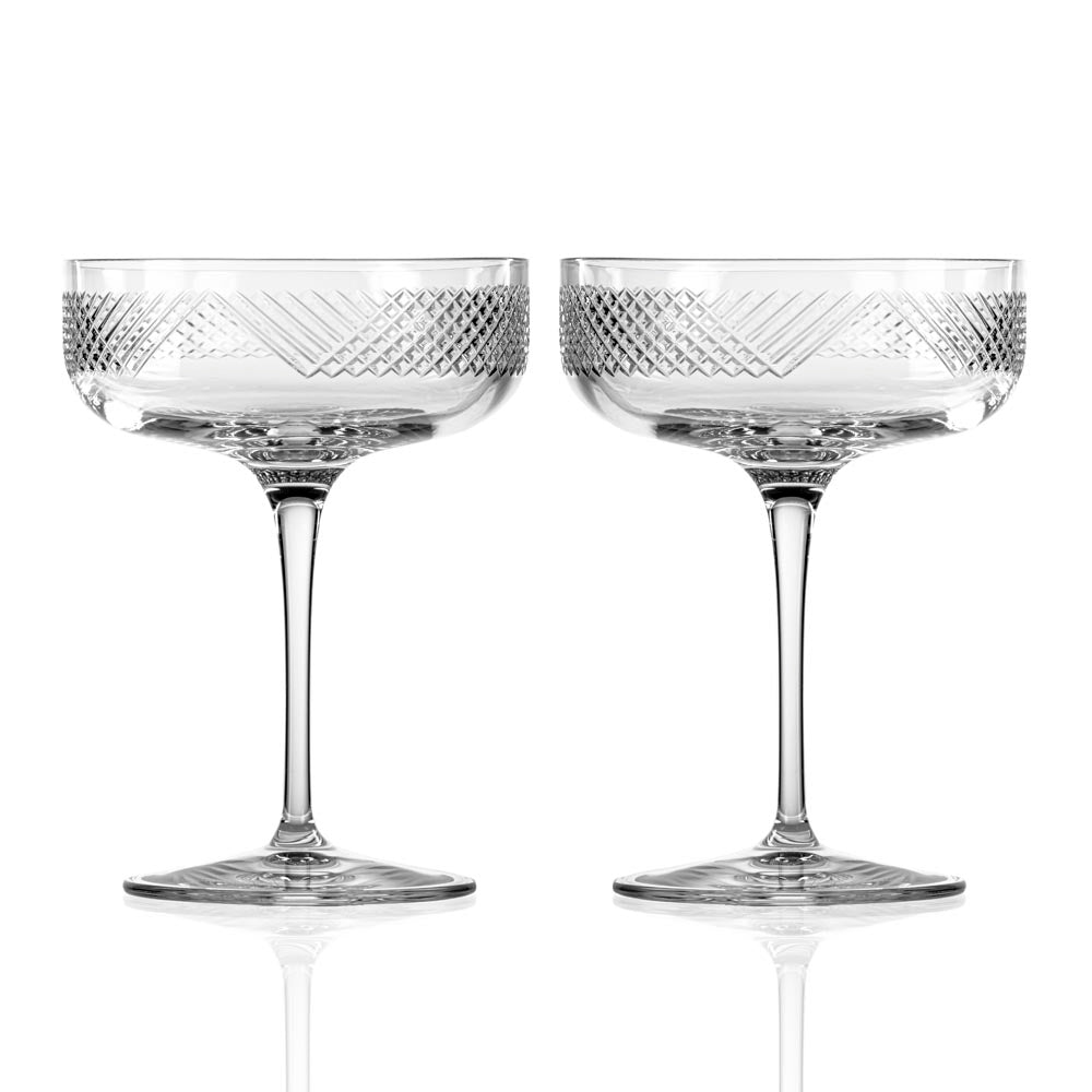 Rolf Glass Bourbon Street 10.25oz Champagne Coupe Glass