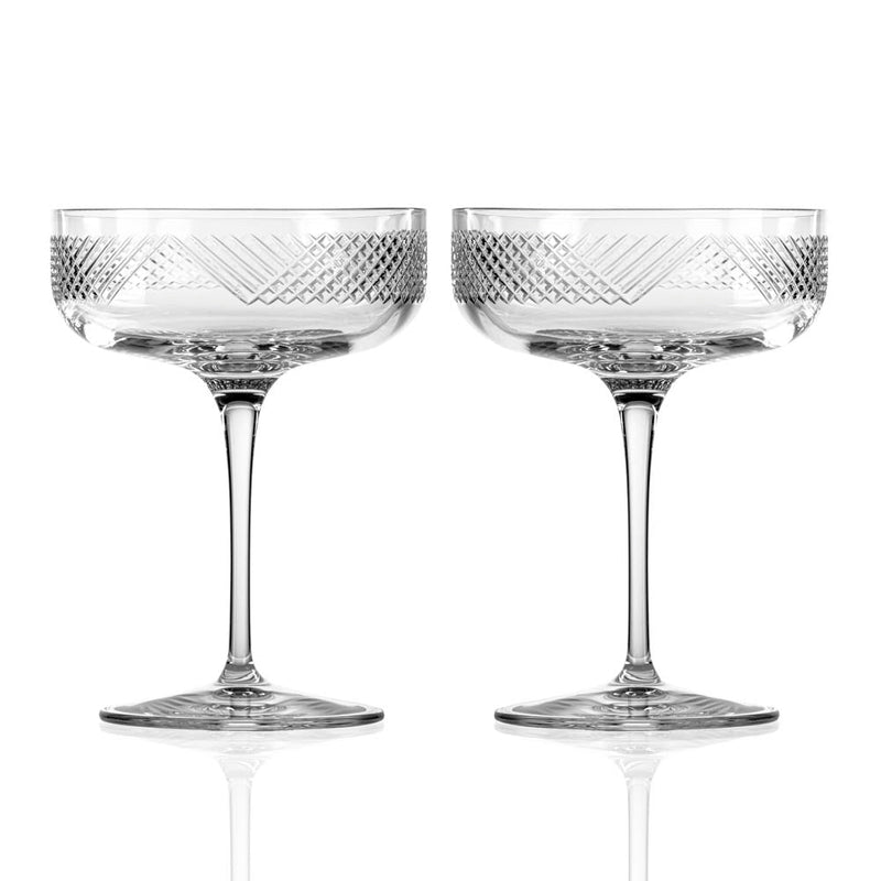 Rolf Glass Bourbon Street 10.25oz Champagne Coupe Glass