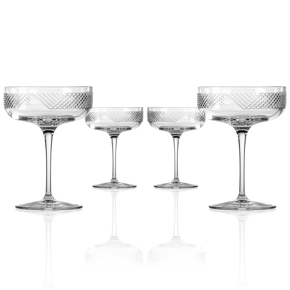 Rolf Glass Bourbon Street 10.25oz Champagne Coupe Glass