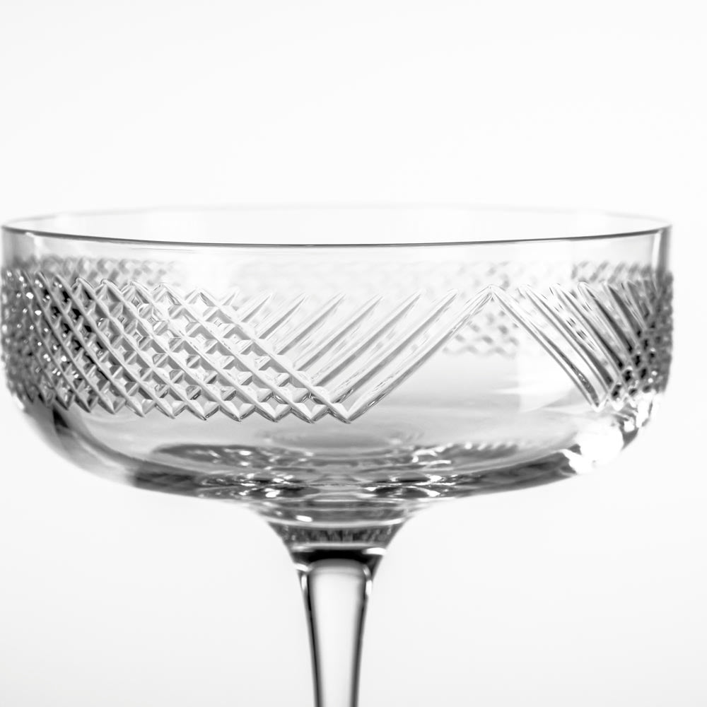 Rolf Glass Bourbon Street 10.25oz Champagne Coupe Glass