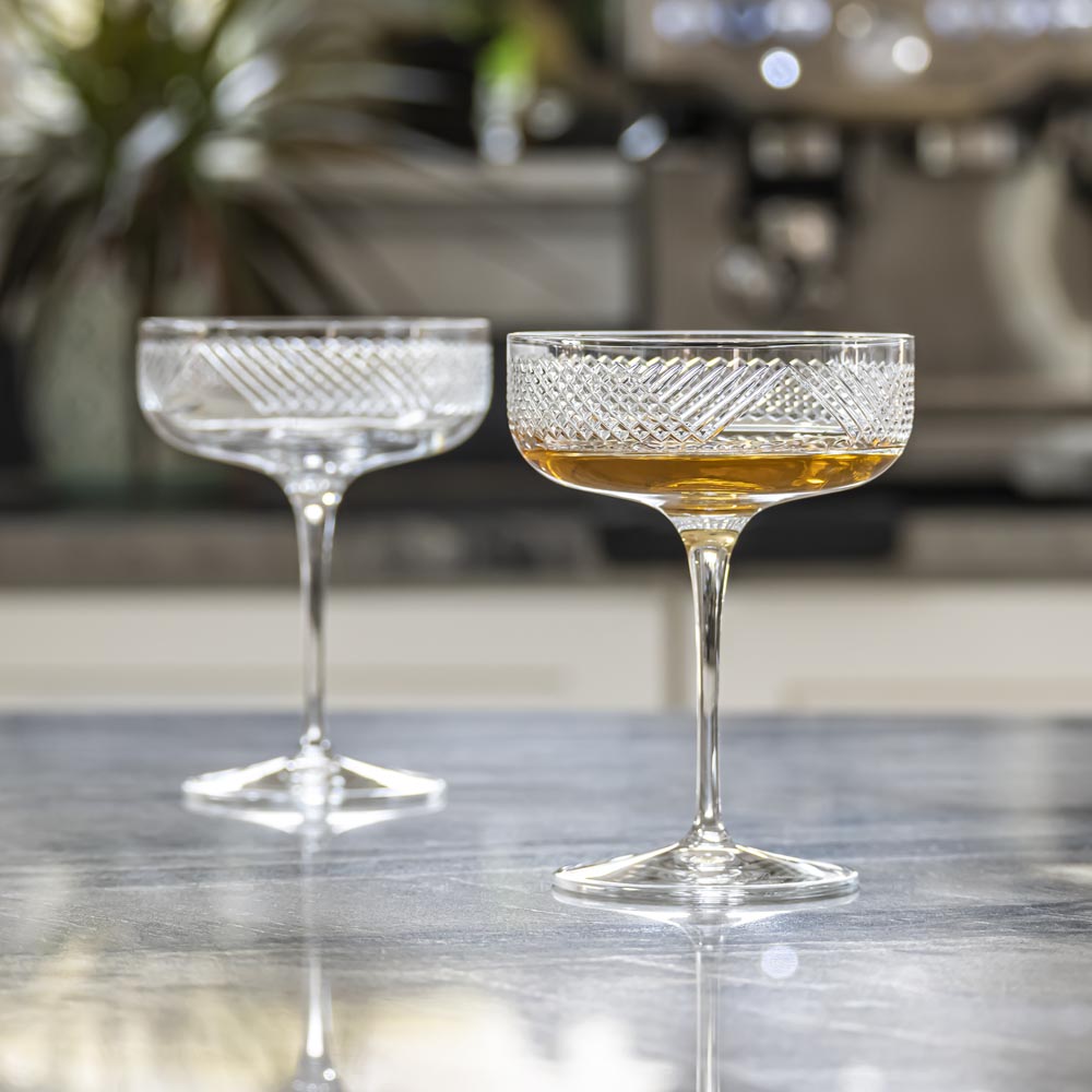 Rolf Glass Bourbon Street 10.25oz Champagne Coupe Glass