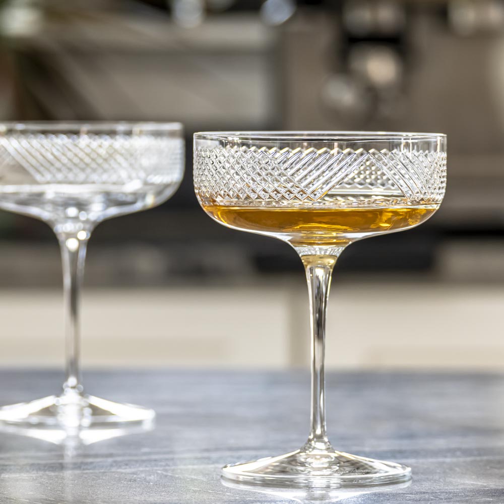 Rolf Glass Bourbon Street 10.25oz Champagne Coupe Glass
