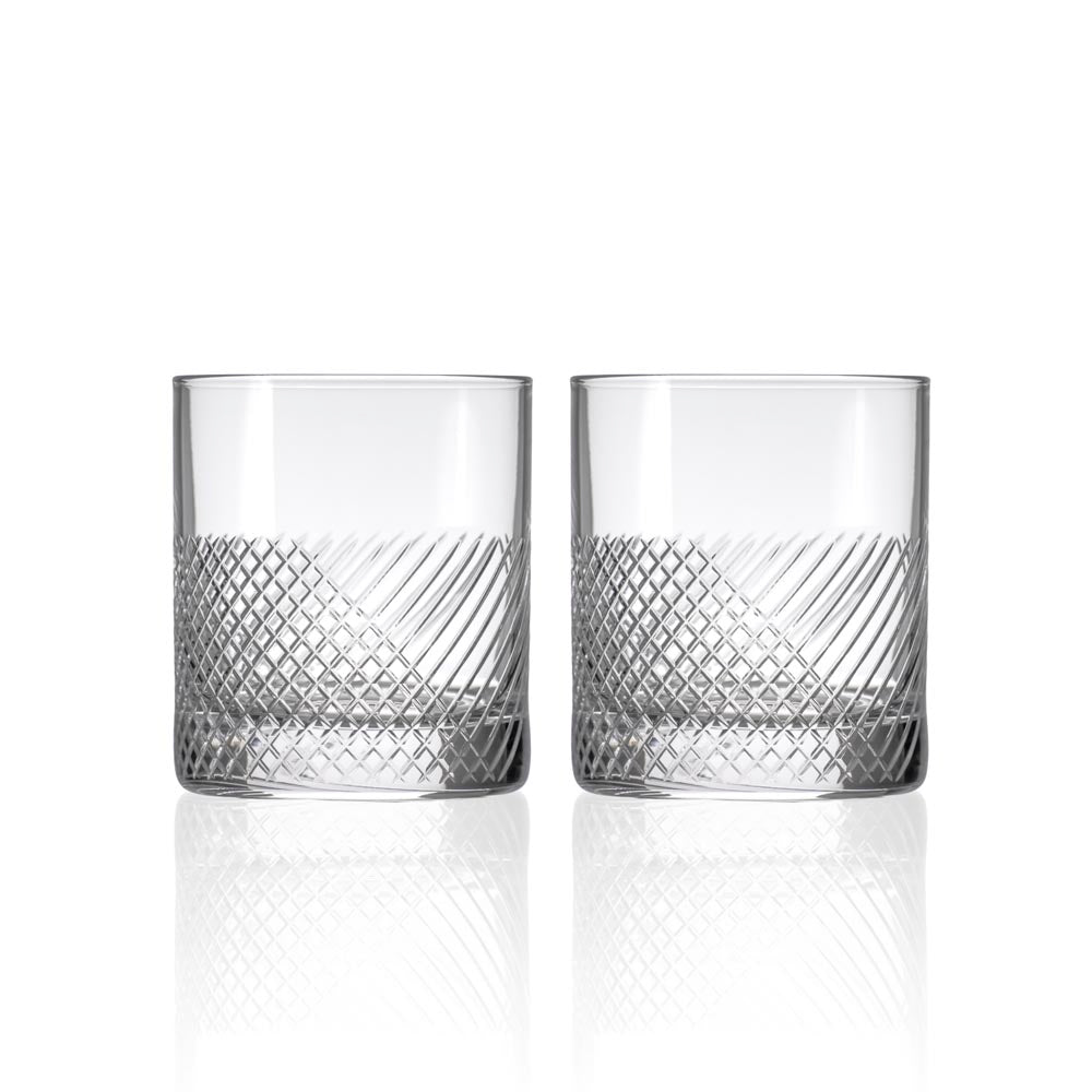 Bourbon Street 11oz On The Rocks Whiskey Glass | Set of 4
