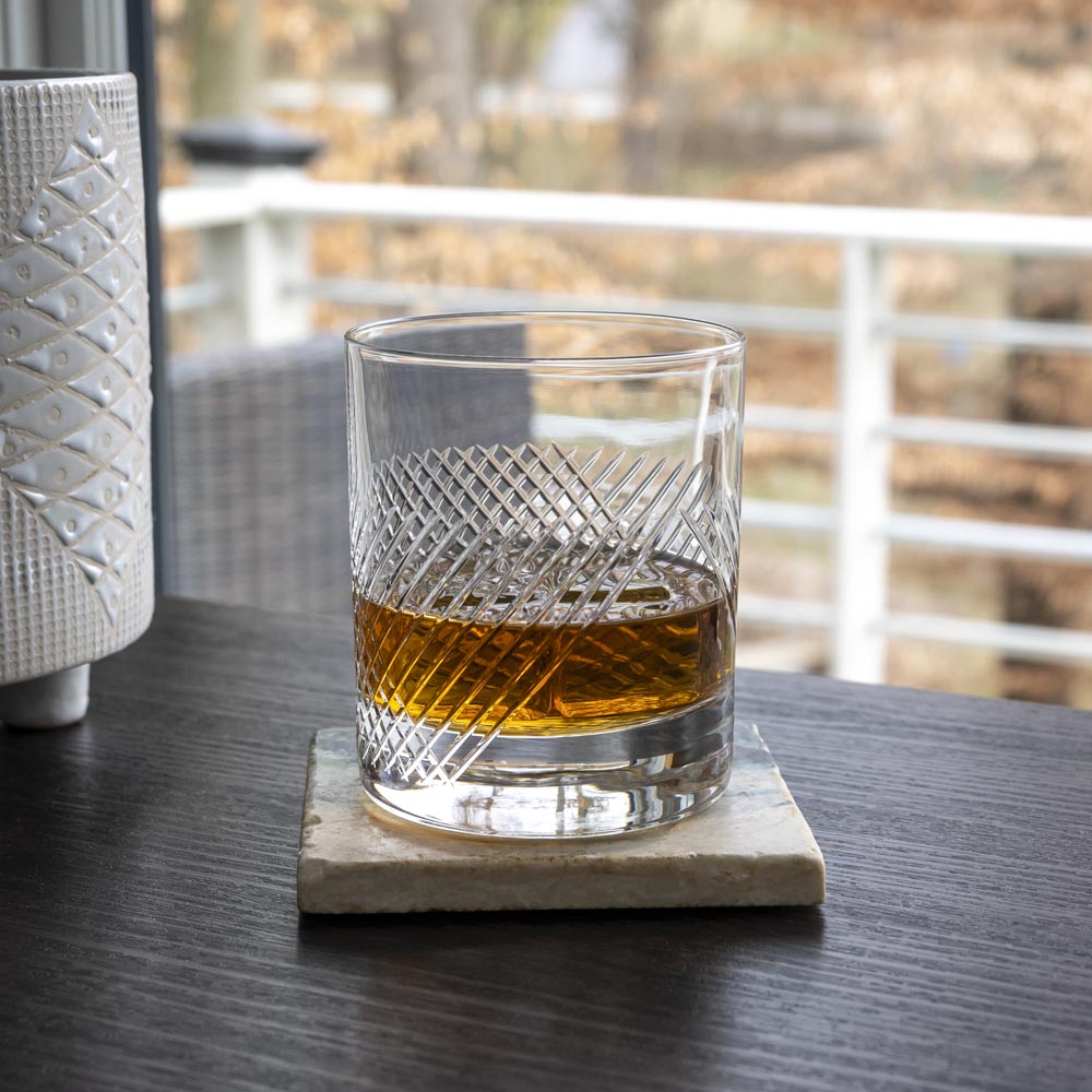 Rolf Glass Bourbon Street Whiskey Decanter and Rocks Glasses - Thumbnail 5
