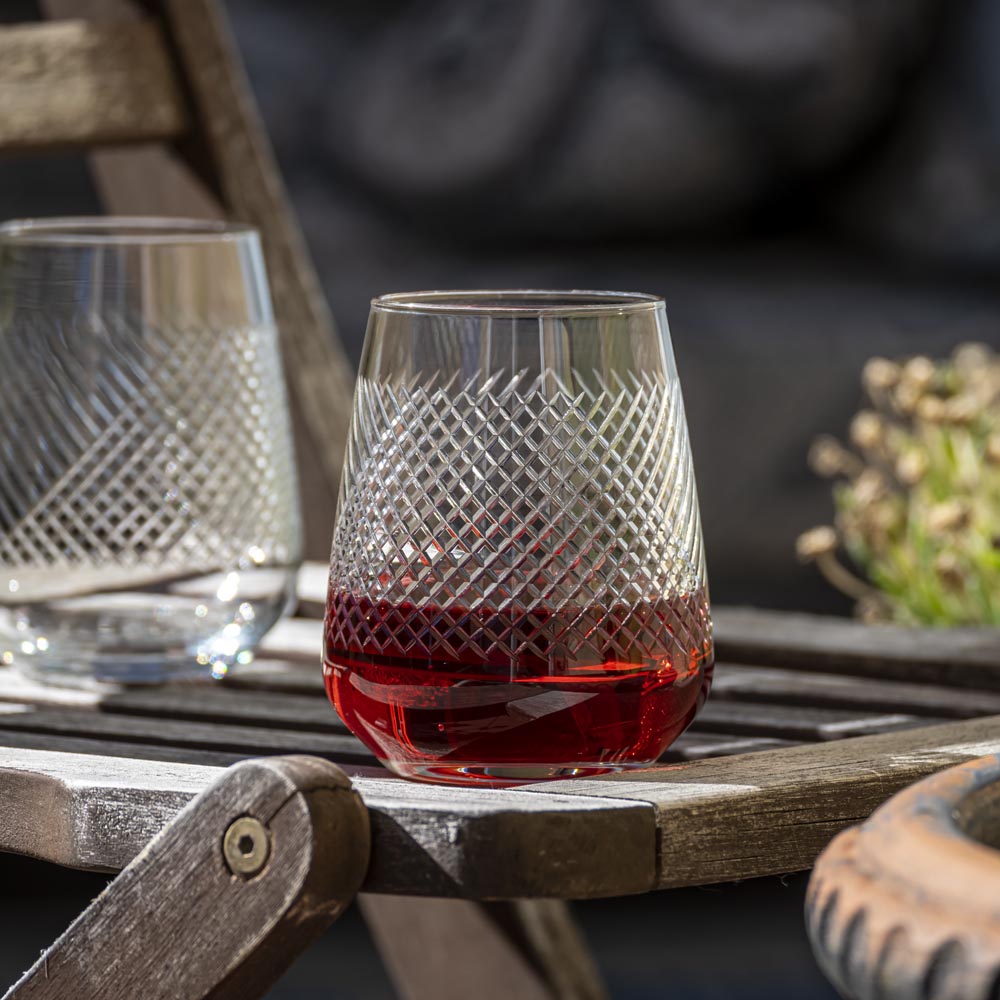 Rolf Glass Bourbon Street 15.75oz Stemless Wine Glass
