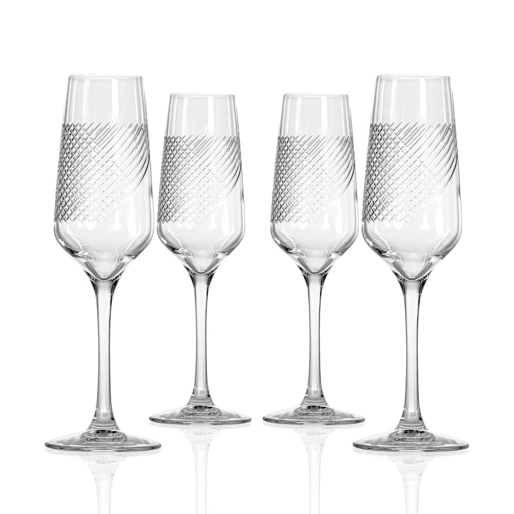 Bourbon Street 5.75oz Champagne Flute | Set of 4