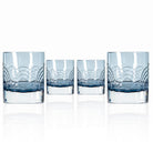 Rolf Glass Cascades Blue 7oz On the Rocks Whiskey Glass