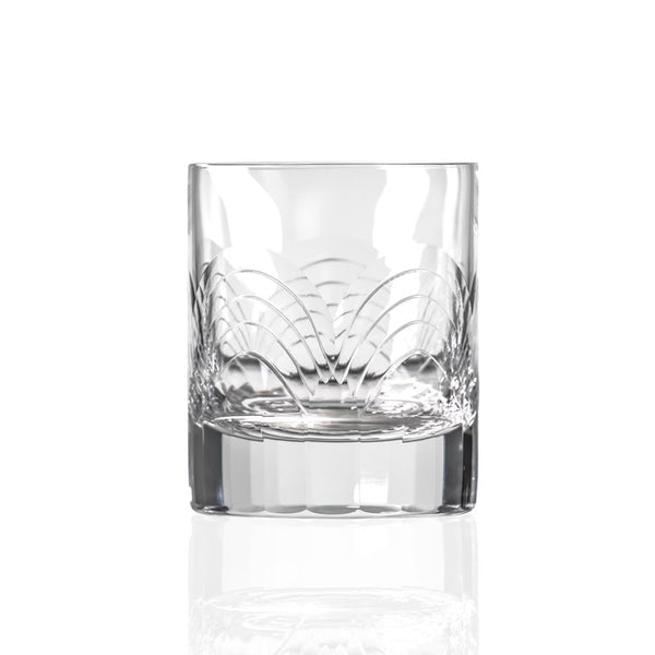 Rolf Glass Cascades Clear 7oz On the Rocks Whiskey Glass