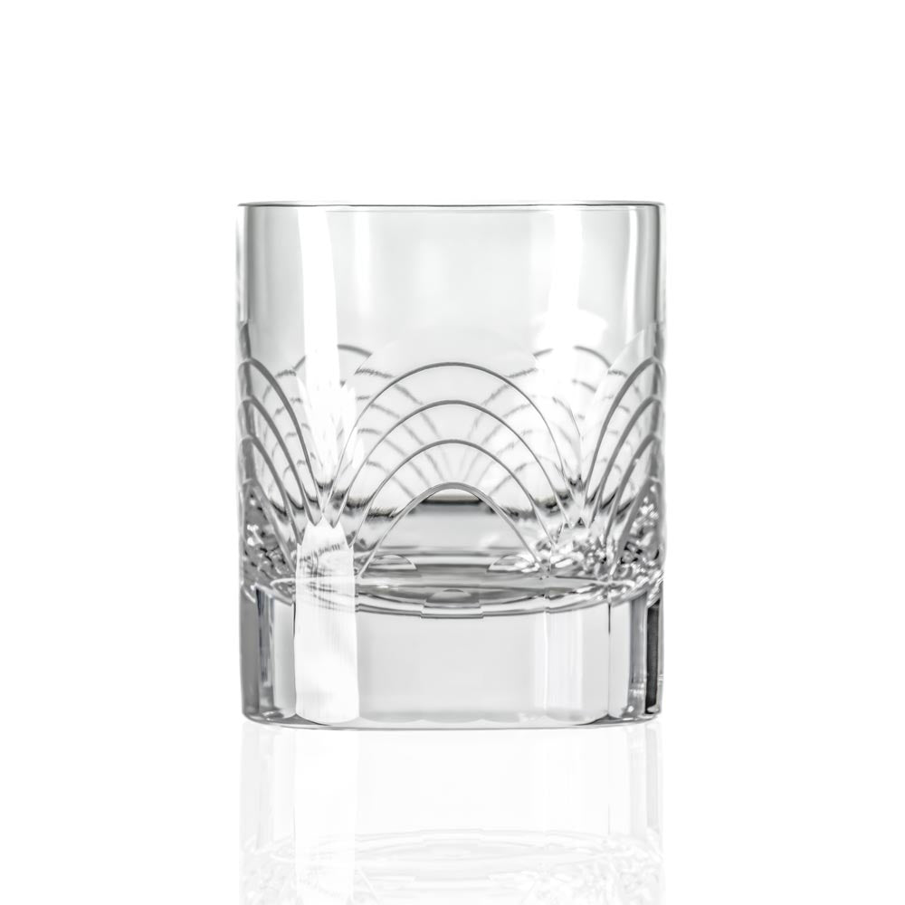 Rolf Glass Cascades Clear 7oz On the Rocks Whiskey Glass