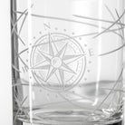 Rolf Glass Compass Star Longitude 13oz Double Old Fashioned Whiskey Glass